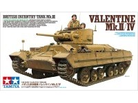 TAMIYA 35352 1/35 VALENTINE MK11 1V BRITISH INFANTRY KIT