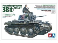 TAMIYA 35369 1/35 GERMAN LIGHT TANK PANZERKAMPFWAGEN 38T  AUSF.E/F KIT