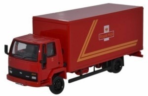 OXFORD 76FCG004 FORD CARGO BOX VAN-ROYAL MAIL