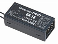 Graupner 33579 GR-18+3xG+3A+Vario 9 Channel Receiver