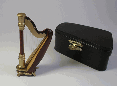 MUSIC-HARP WITH CASE