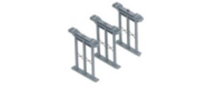 HORNBY R659 HIGH LEVEL PIERS SET