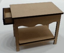 BAKERS TABLE WITH DRAW
