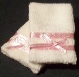 TOWELS WITH PINK RIBBON