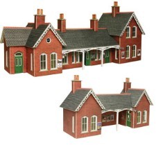 METCALFE PO237 BRICK COUNTRY STATION KIT