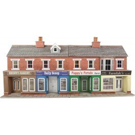 METCALFE PO272 L/R  BRICK SHOP FRONTS KIT