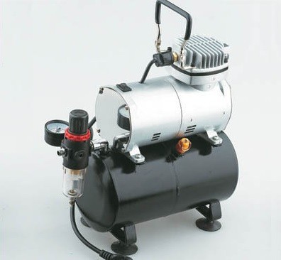 NHDU Low Noise Airbrush Compressor With Tank
