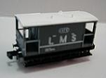 PECO NR-48M  GOODS  BRAKE VAN-LMS grey