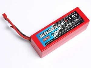 NVISION Factory Pro LiPo 6500 90C 14.8V 4S Deans NVO1103