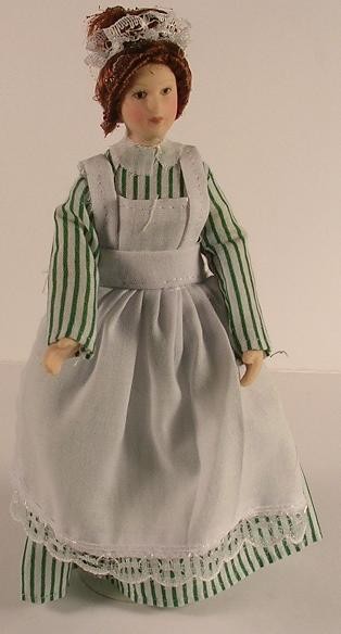 DOLLHOUSE-LADY IN APRON