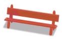 PECO LK-26 OO/HO  PLATFORM SEATS RED