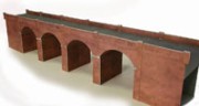 METCALFE PO240 DBLE TRACK BRICK VIADUCT KIT