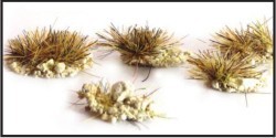 PECO PSG-52 4MM SANDY GRASS TUFTS 100PK