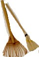 RAKE AND BROOM