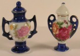 FLORAL URNS- BLUE