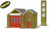 SUPERQUICK B36 COUNTRY FIRE STATION KIT