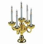 LAMP-5 ARM CANDELABRA