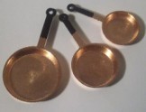 COPPER FRY PANS