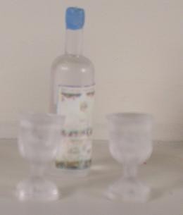 DRINKS-BOTTLE & GLASSES
