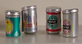 DRINKS-CANS OF WINE