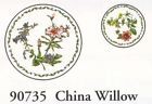 CARDBOARD PLATES-CHINA WILLOW