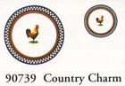 CARDBOARD PLATES-COUNTRY CHARM