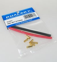 Dualsky 3.5mm Bullet Plugs 3 Pairs