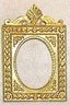 FRAME -GOLD OVAL 