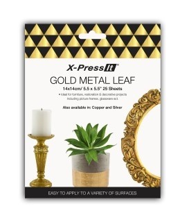 X-PRESS IT-GOLD METAL LEAF 25 SHEETS