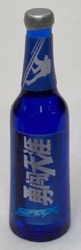 DRINKS-BOTTLE OF BLUE DRINK