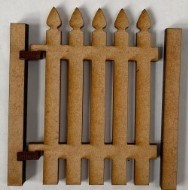 LASER CUT PICKET FENCE GATE 