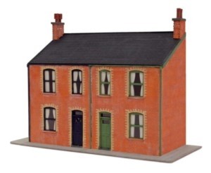 PECO LK-206 L/R VICTORIAN HOUSES SEMI-DETACHED KIT