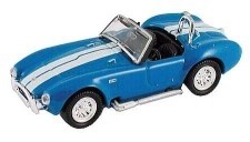 MODEL POWER 19224 BLUE SHELBY COBRA 1965