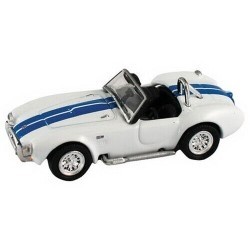 MODEL POWER 19225 WHITE SHELBY COBRA 1965