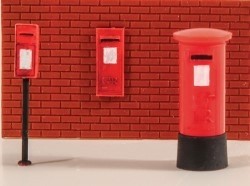 MODEL SCENE 5044 POST BOXES KIT