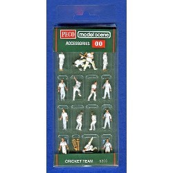 MODEL SCENE 5300 CRICKET TEAM FIGURES