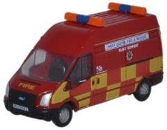 OXFORD NFT020 TRANSIT VAN FIRE BRIGADE