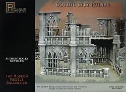 PEGASUS 4930 GOTHIC CITY RUINS KIT