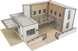 METCALFE PN962 MUNICIPAL BUILDING KIT