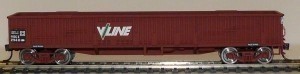 POWERLINE PD-603B-290 V/LINE OPEN WAGON-INDIAN RED