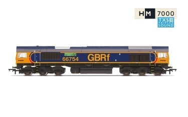 HORNBY R30353TXS GBRF CL66 CO-CO 754 NORTHAMPTON SAINTS