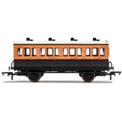 HORNBY R40061 LSWR 4 WHEEL 1ST CLASS COACH