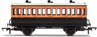 HORNBY R40062 LSWR 4 WHEEL 3RD CLASS COACH