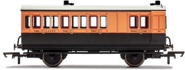 HORNBY R40063 LSWR 4 WHEEL BRAKE COACH 