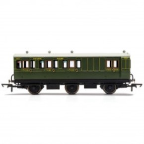 HORNBY R40087 SR 6 WHEEL BRAKE 3RD CLASS COACH