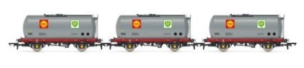 HORNBY R60260 TTA TANK  WAGONS SHELL-MEX 3 PACK