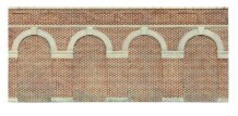 HORNBY R7384 MID LEVEL ARCHED RETAINING WALLS X 2