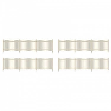 RATIO 432 CONCRETE PALE FENCING OO/HO