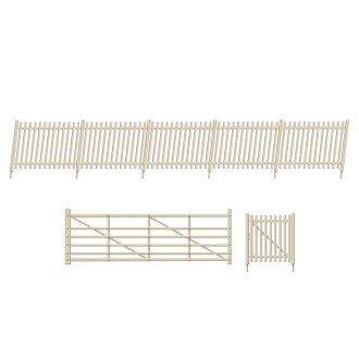 RATIO 432A CONCRETE PALE FENCING OO/HO