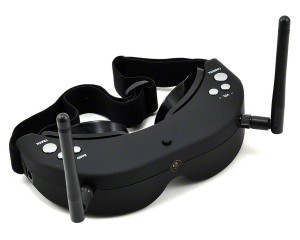 Skyzone V2 FPV Goggles 5.8GHz Dual Diversity 32CH Head Tracker